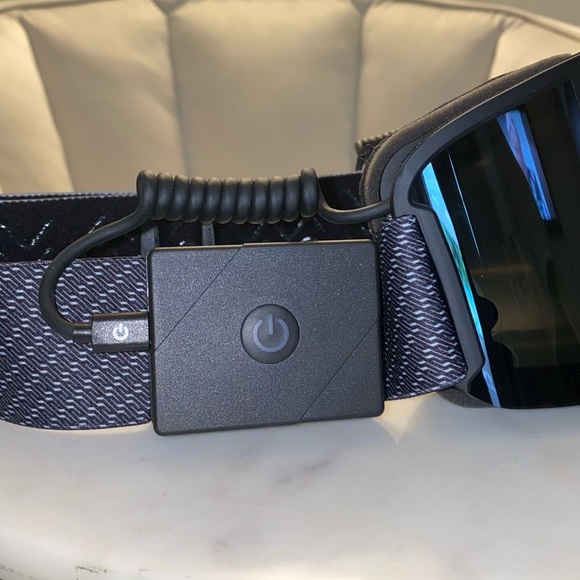 💎NWT: HEATED SKI GOGGLES TAETRONICS, Anti-Fog Lens, UV Full Protection SABLE - Picture 6 of 12